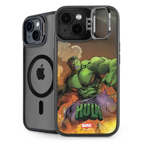 Marvel Hulk Smash iPhone 14 Kickstand Case